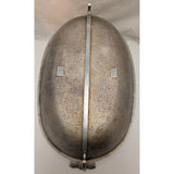 13 QT Guardian Service Ware Hammered Aluminum 19" Oval Roaster Turkey Pan Lid Pot USA XL