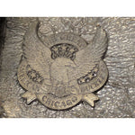 3 USA Michelin Tire Man Belt Buckle Great American Earthmover Running Bibendum