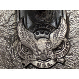 3 USA Michelin Tire Man Belt Buckle Great American Earthmover Running Bibendum