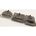 3 USA Michelin Tire Man Belt Buckle Great American Earthmover Running Bibendum