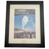 Framed 13x16 VESI Fall Cruise 2012 VW Yellowstone National Park Print Volkswagen Idaho Club