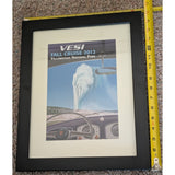 Framed 13x16 VESI Fall Cruise 2012 VW Yellowstone National Park Print Volkswagen Idaho Club