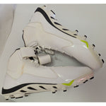 AS-IS 17 Men's Under Armour White Spine Nitro Football Cleats UA 1252686-100 Synthetic Shoes