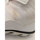 AS-IS 17 Men's Under Armour White Spine Nitro Football Cleats UA 1252686-100 Synthetic Shoes