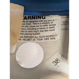 Display Costume Replica Vintage Schutt White U Utah State Football Helmet NCAA Standard All-American