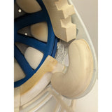 Display Costume Replica Vintage Schutt White U Utah State Football Helmet NCAA Standard All-American