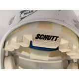 Display Costume Replica Vintage Schutt White U Utah State Football Helmet NCAA Standard All-American