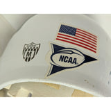 Display Costume Replica Vintage Schutt White U Utah State Football Helmet NCAA Standard All-American