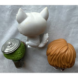 3 Funko Pop Oscar Grouch Green Garbage Can GOT Direwolf Ghost Chucky Doll Figure
