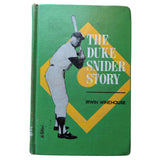 The Duke Snider Story Hardcover Baseball Biography Irwin Winehouse 1964 Book