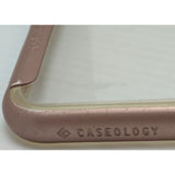Used Caseology iPhone Xs Max Case Clear & Rose Gold Polycarbonate TPU Protective Cover