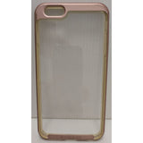 Used Caseology iPhone Xs Max Case Clear & Rose Gold Polycarbonate TPU Protective Cover