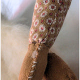 12" Signed Inupiat Handmade Eskimo Inuit Doll Native Alaskan Elizabeth Driggs Vintage Yupik