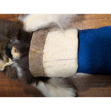12" Signed Inupiat Handmade Eskimo Inuit Doll Native Alaskan Elizabeth Driggs Vintage Yupik