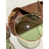 Ray-Ban USA B&L 1/10 12k GF GOLD FILLED Bausch Lomb CLIP-ON SUNGLASSES Vintage