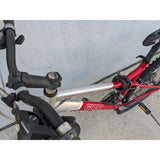 Giant Boulder SE Mountain Red Silver Bike Shimano 7-Speed Aluminum 6061 Aluxx Bicycle