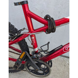 Giant Boulder SE Mountain Red Silver Bike Shimano 7-Speed Aluminum 6061 Aluxx Bicycle