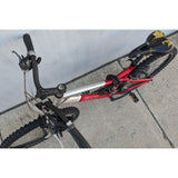 Giant Boulder SE Mountain Red Silver Bike Shimano 7-Speed Aluminum 6061 Aluxx Bicycle