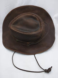 SOLD!!! Henschel Leather OutBack Hat. MEDIUM. Made in USA. Old West H1H.