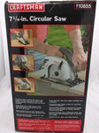 NEW! Craftsman Circular Saw 12 Amp 7-1/4-inch Electric Power Tool Bevel Angle 0-45° with blade