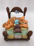 Danbury Mint Garfield Collection "Catnap" by Jim Davis 1993 Adorable to Display