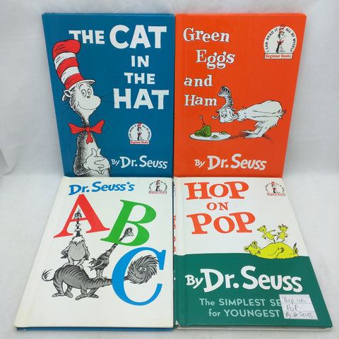 4 beginner Books I can read it all by myself Dr Seuss Book lot