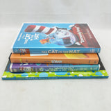 3 DVD Lorax & Wubbulous World of & The Cat in the Hat & Movie Storybook Dr Seuss Book