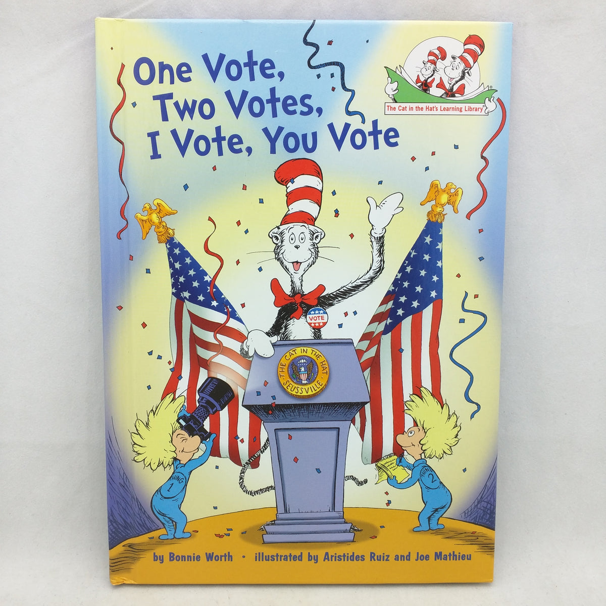 One Vote Two Votes I Vote You Vote Dr Seuss The Cat in the Hat's Learn ...