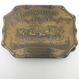 Southwestern Stage Company American Express Transport Belt Buckle Vintage