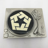 DJ Turntable LP Record Player Tribal Street Wear Belt Buckle Vintage T-Star