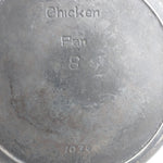 Chicken Pan Griswold Lid Cast Iron 8 1035 A 1035A 1034A 1034 Double Spout