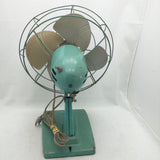Dominion Fan Electric 10" 1 Speed Oscillating Table Fan 2011-A Works Vintage