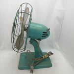 Dominion Fan Electric 10" 1 Speed Oscillating Table Fan 2011-A Works Vintage