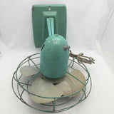 Dominion Fan Electric 10" 1 Speed Oscillating Table Fan 2011-A Works Vintage