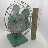 Dominion Fan Electric 10" 1 Speed Oscillating Table Fan 2011-A Works Vintage