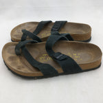 37 L6 M4 Toe Strap Papillio Black Birkenstock Shoes Sandals Sandels