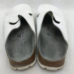 AS-IS ALPRO 39 L8 M6 White Mule Clog Birkenstock Shoes Sandals Sandels