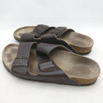 38 L7 M5 Dark Brown 2 Strap Narrow Birkenstock Shoes Sandals Sandels