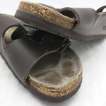 38 L7 M5 Dark Brown 2 Strap Narrow Birkenstock Shoes Sandals Sandels