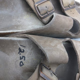 38 L7 M5 Brown 2 Strap Narrow Birkenstock Shoes Sandals Sandels