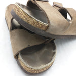 38 L7 M5 Brown 2 Strap Narrow Birkenstock Shoes Sandals Sandels