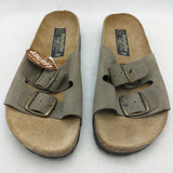 11 Montego Bay Club Leather Italy 2 Strap Shoes Sandals Sandels NOS New Old Stock