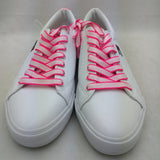 9.5 Tommy Hilfiger Flint 2 Sneakers Never Worn White Pink Womens Street Chic Shoes Lace Up