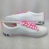 9 Tommy Hilfiger Flint 2 Sneakers Never Worn White Pink Womens Street Chic Shoes Lace Up