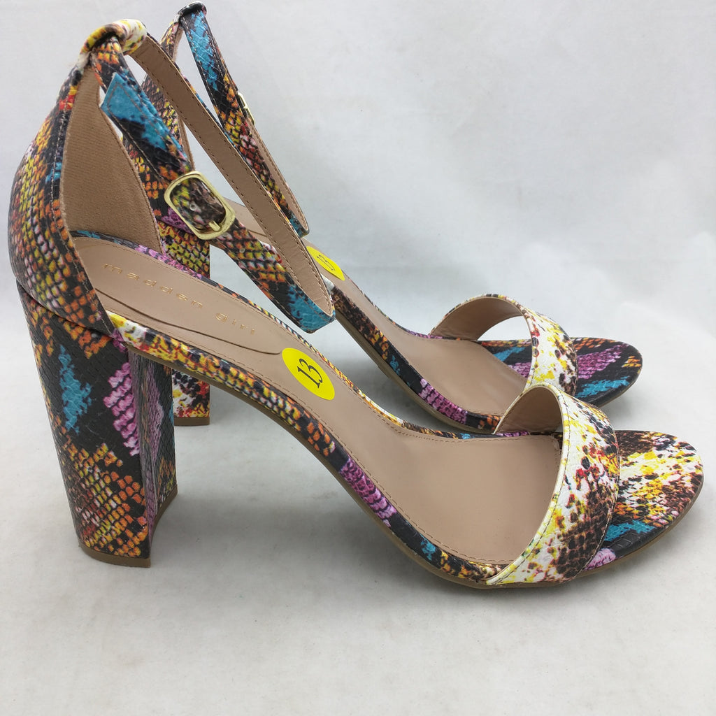Multicoloured heels • BALDOWSKI official website