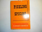 Old Time Pickling & Spicing Re Rh Value Publishing