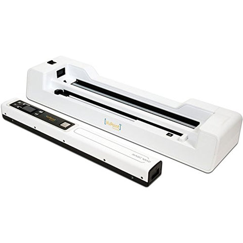 VuPoint Magic Wand Portable Scanner with Auto-Feed Dock (White) Portable