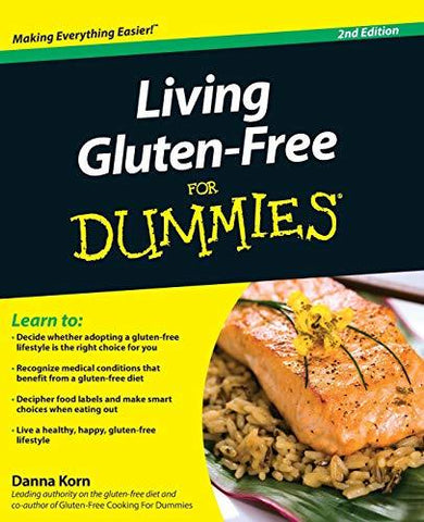 Living Gluten-Free For Dummies [Paperback] Korn, Danna