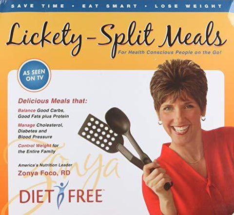 Lickety-Split Meals: For Health Conscious People on the Go! [Spiral-bound] Foco,
