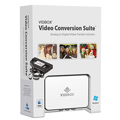 honestech VIDBOX Video Conversion Suite 2.0 Analog to Digital Transfer Solution